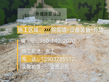 河东迷彩漆喷涂方法（通用 + 数码专项